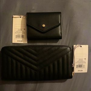 Women (2) Leather Wallets Bundle Deal